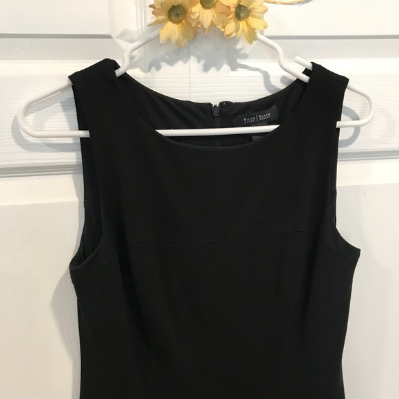 WHITE HOUSE BLACK MARKET Black Sleeveless Dress - Picture 2 of 8